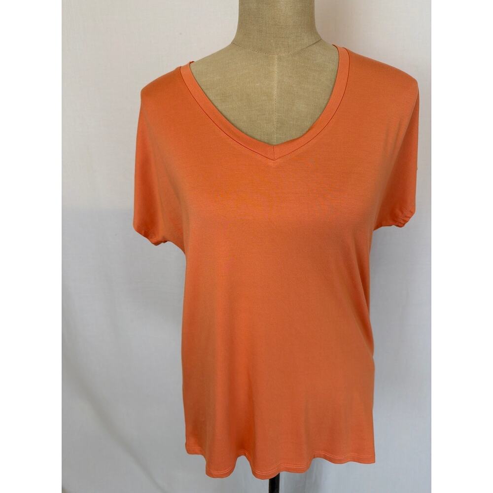 NWT Soya Concept Tangerine Orange T-Shirt XXL #0504